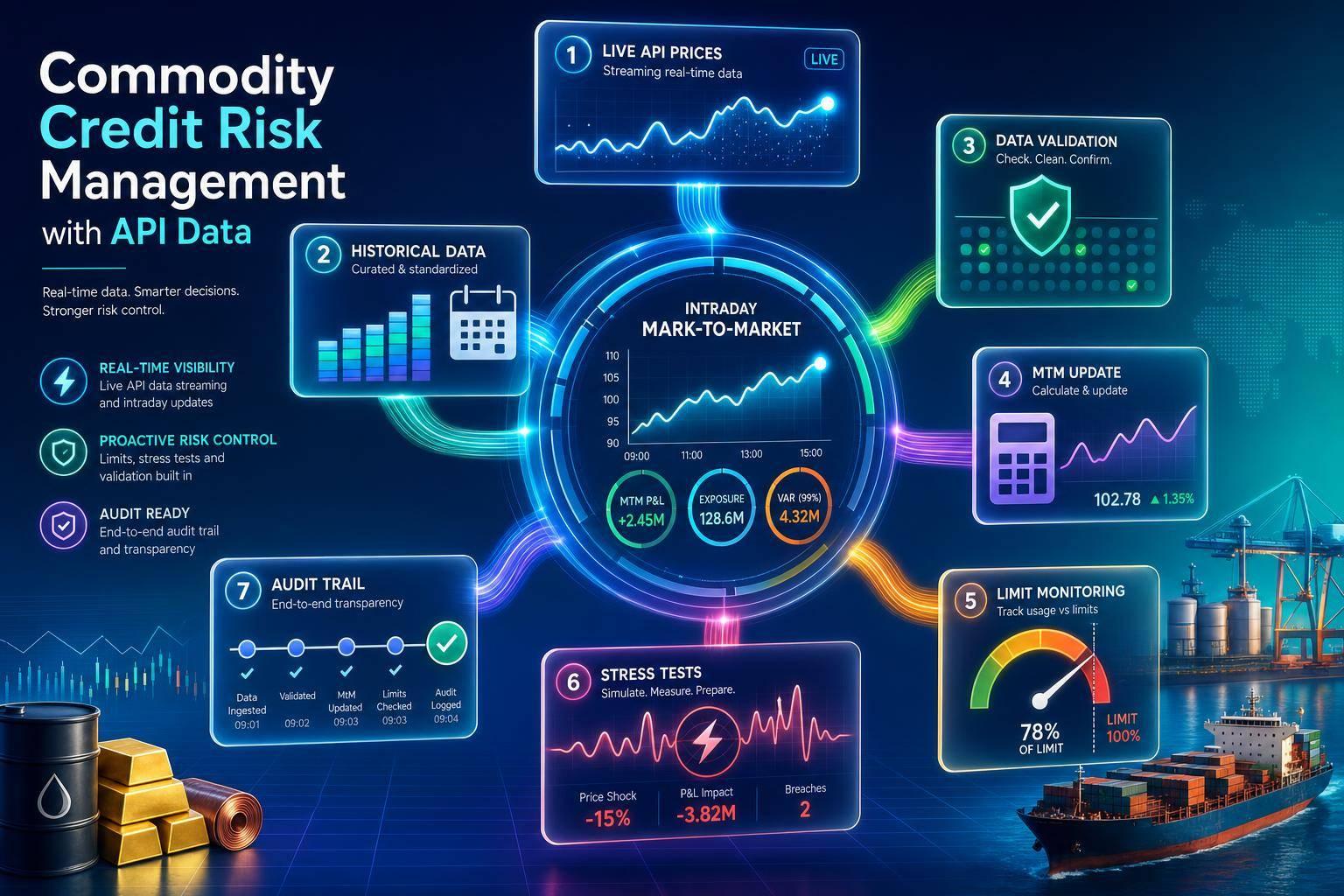 Commodity Credit Risk Management with API Data