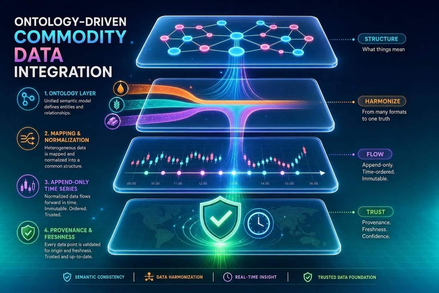 Ontology-Driven Commodity Data Integration