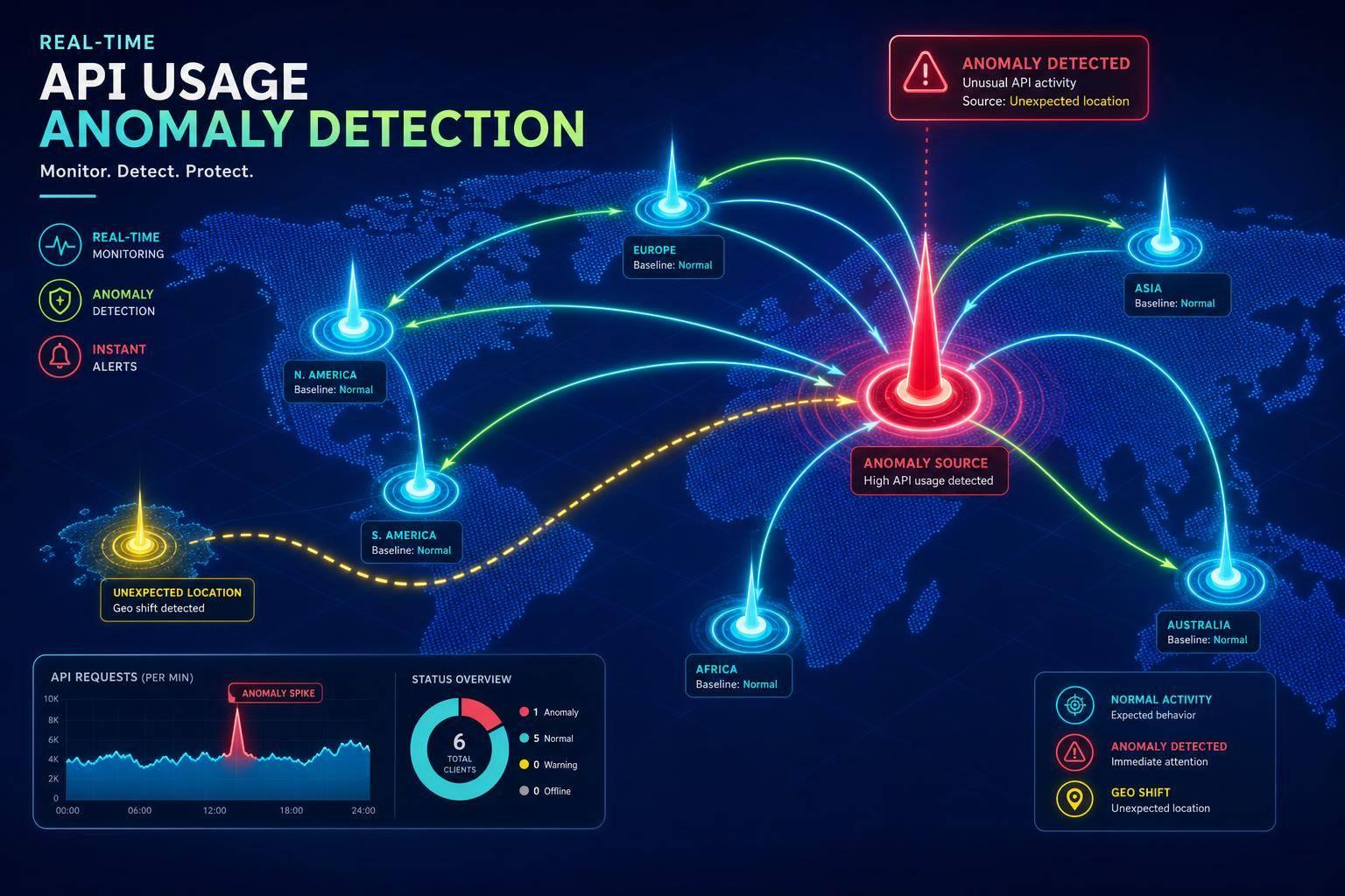 How to Detect API Usage Anomalies in Real Time