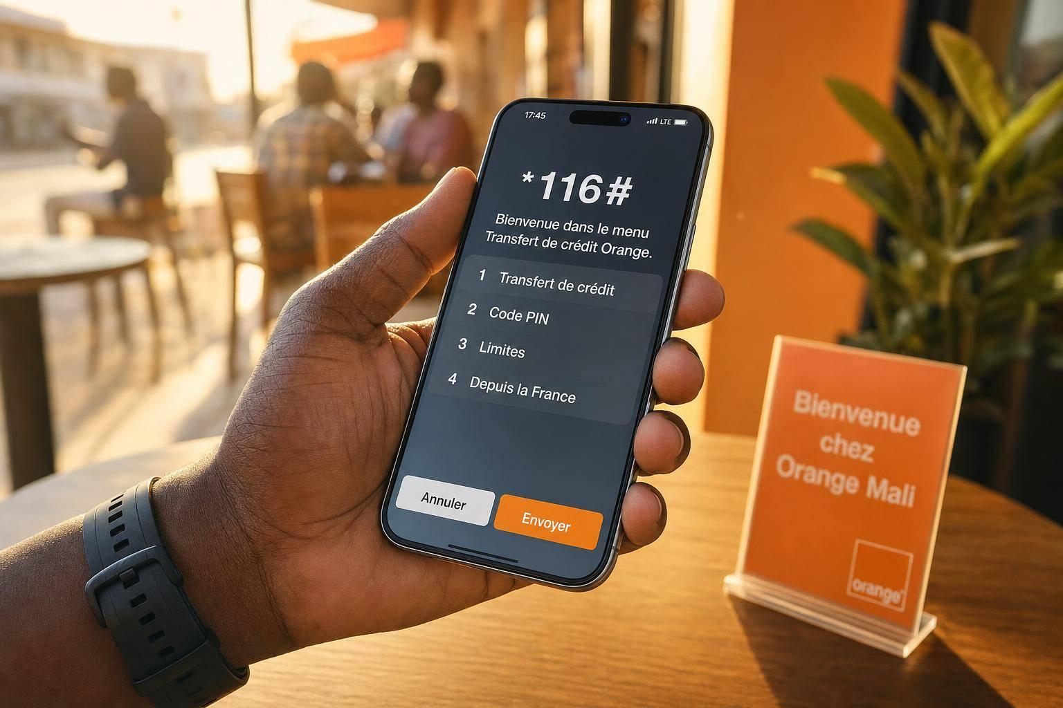 transfert crédit orange mali