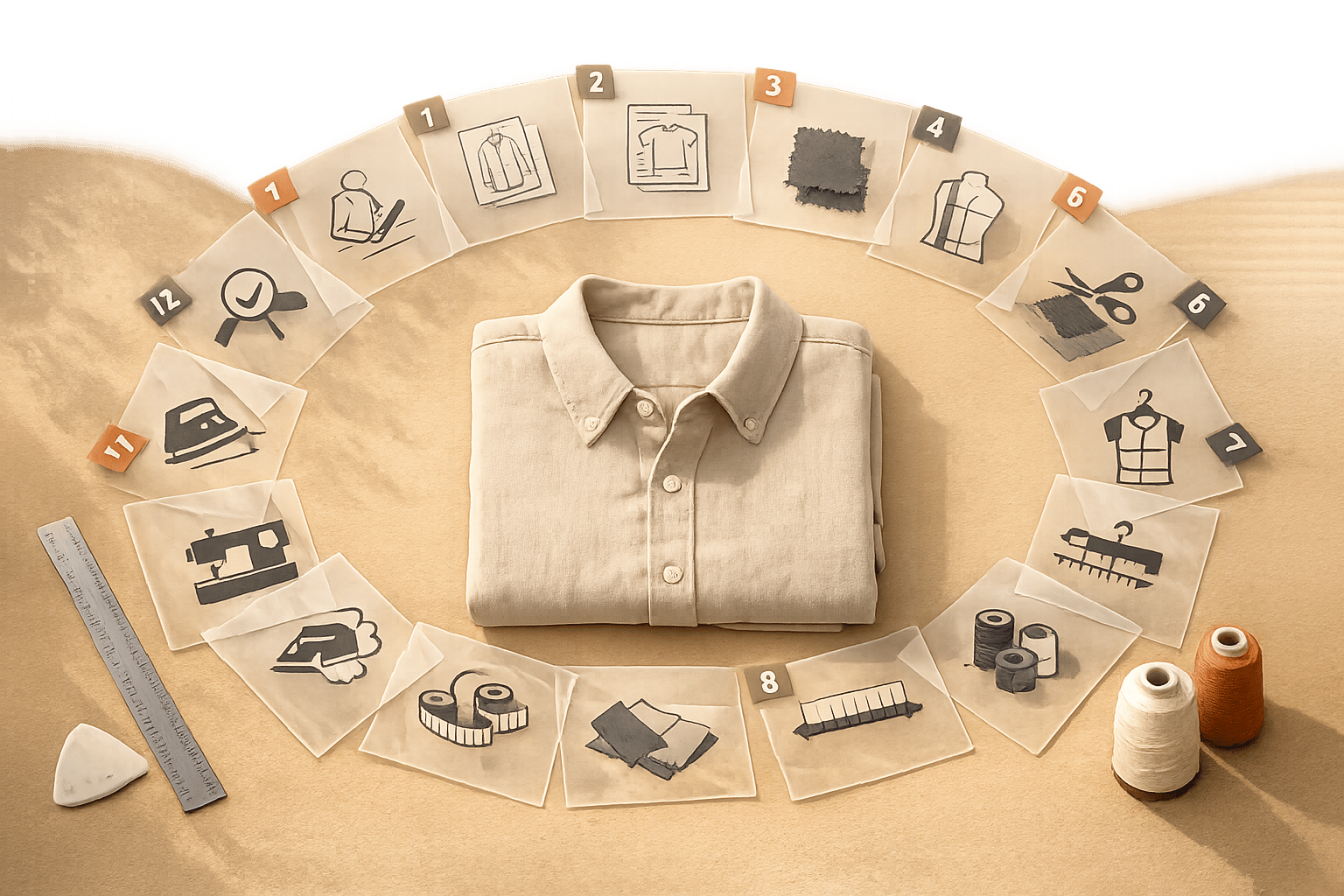 Thumbnail for: Clothing Manufacturing Checklist: 12 Steps to Production