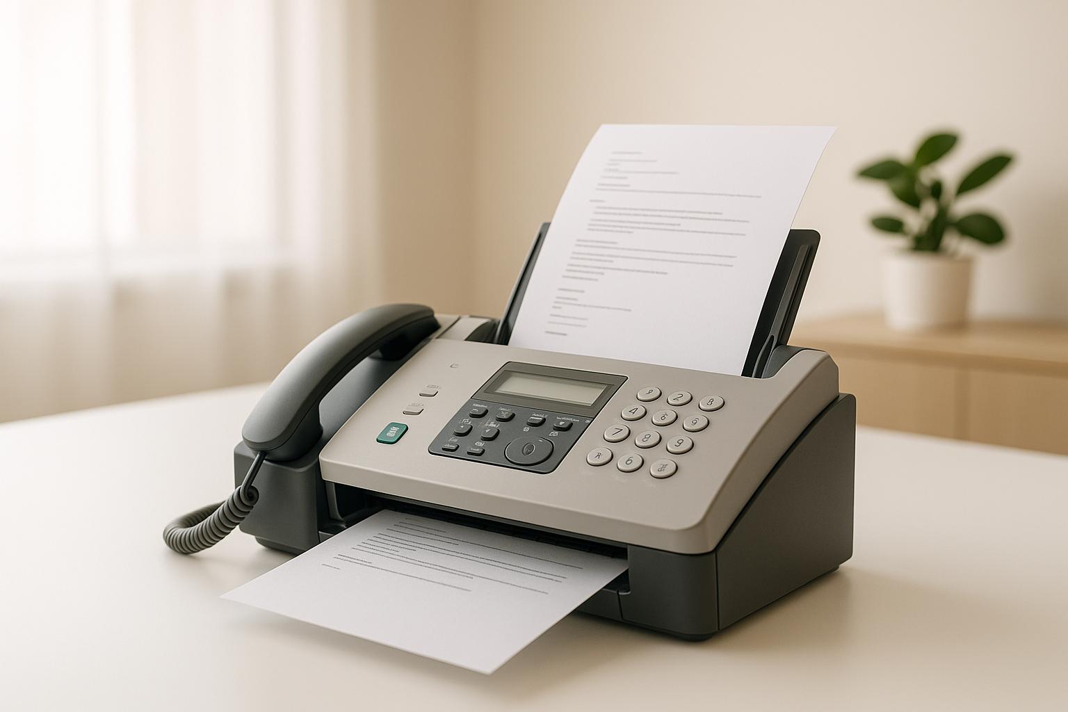 How to Send Secure Faxes for Healthcare