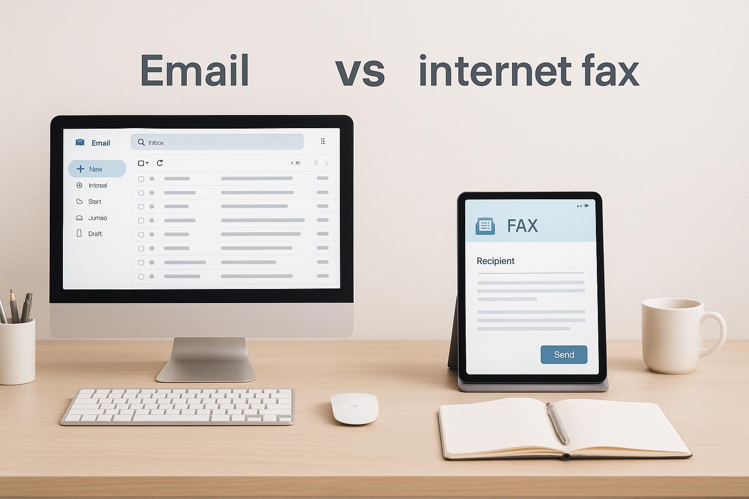 Internet Fax vs Email Fax: Key Differences