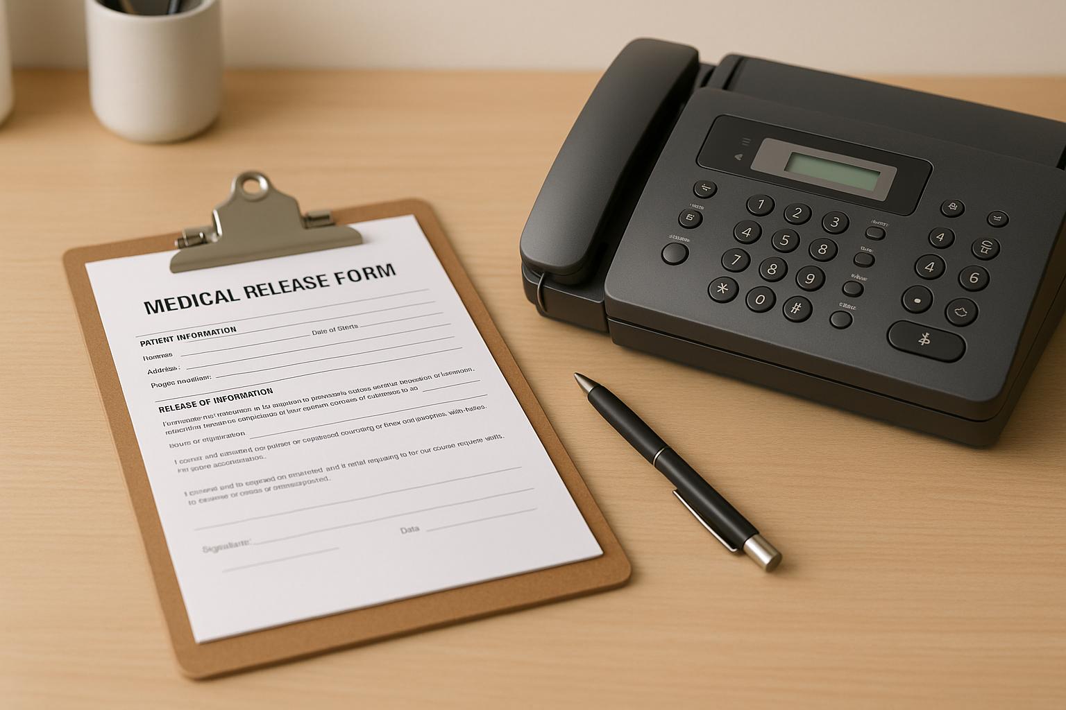 Medical Release Forms: What Needs to Be on a Faxed Authorization in 2025?