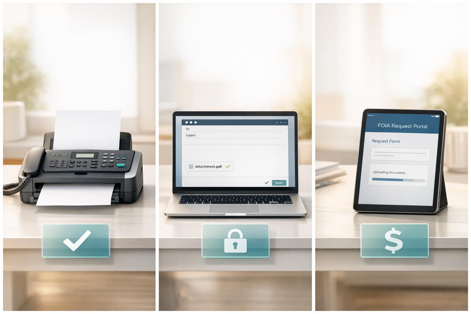 FOIA by Fax vs FOIA by Email or Portal: Pros, Cons, and Practical Tips