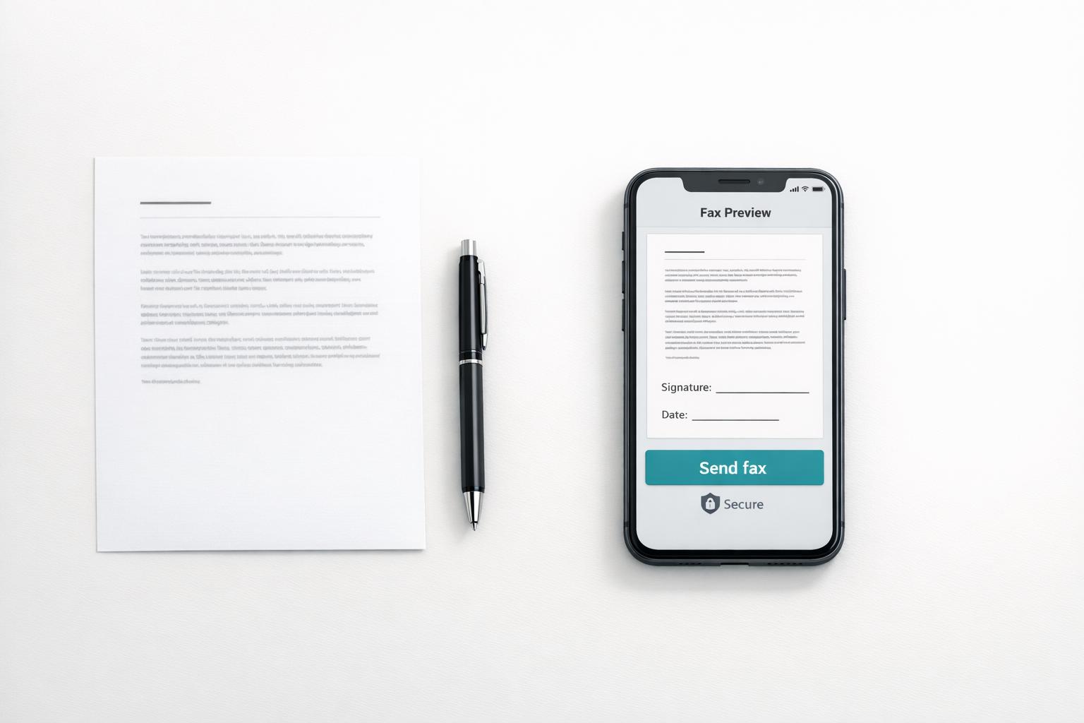How to Fax Legal Documents from Home Without a Printer or Scanner