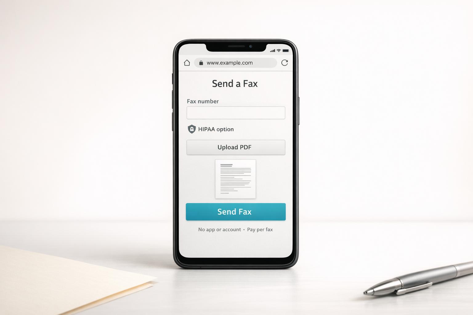 How to Send a Fax from Your iPhone or Android Without a Fax App
