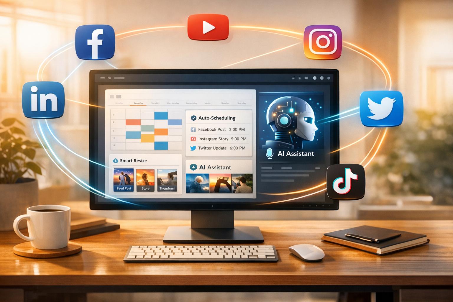 How AI Simplifies Cross-Platform Social Media Publishing