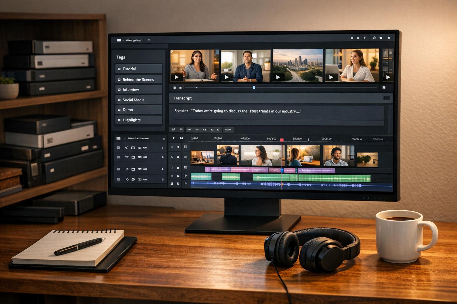 How Shared Libraries Simplify Video Repurposing