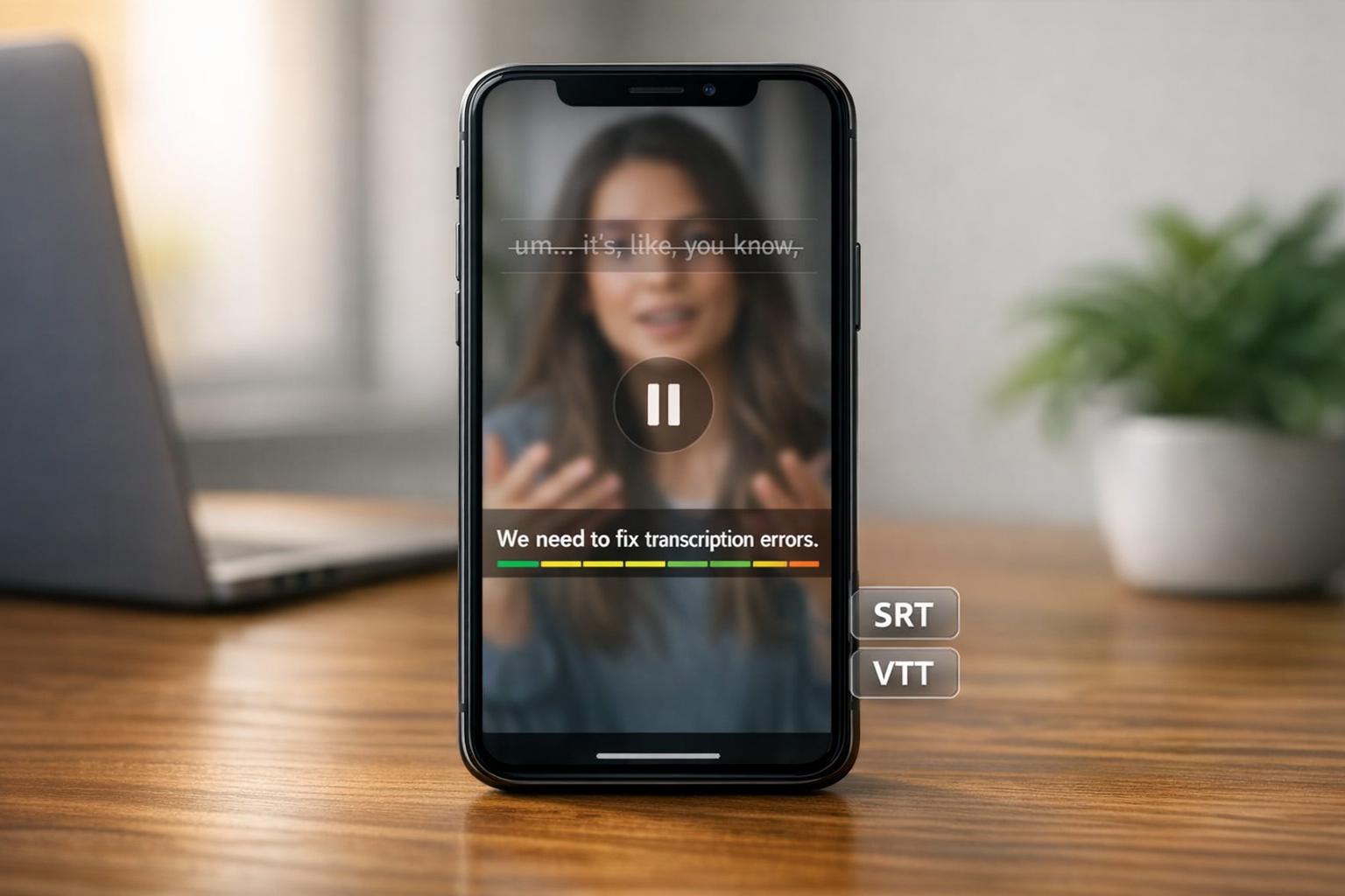 Fixing Transcription Errors for Social Media