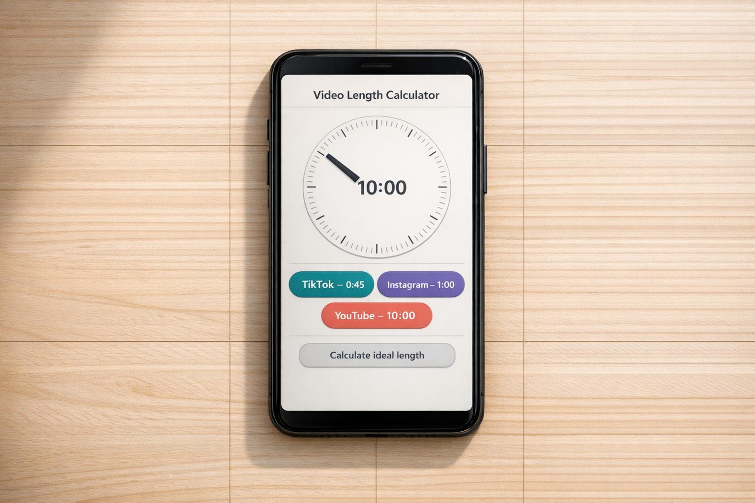 Video Length Calculator for Creators