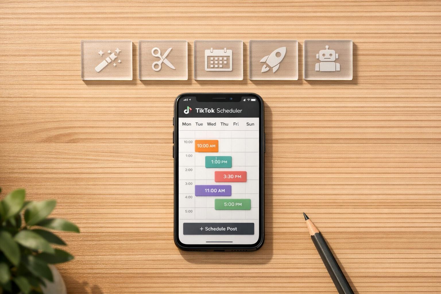 5 AI Tools for Scheduling TikTok Posts