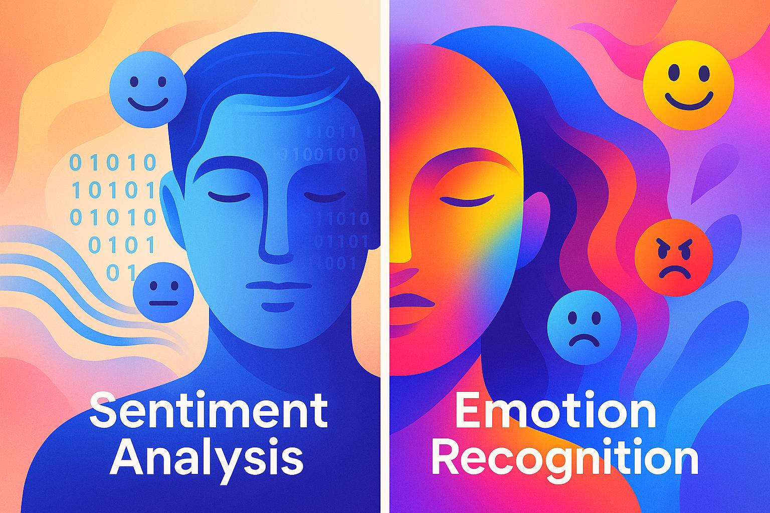 Sentiment Analysis vs Emotion Recognition