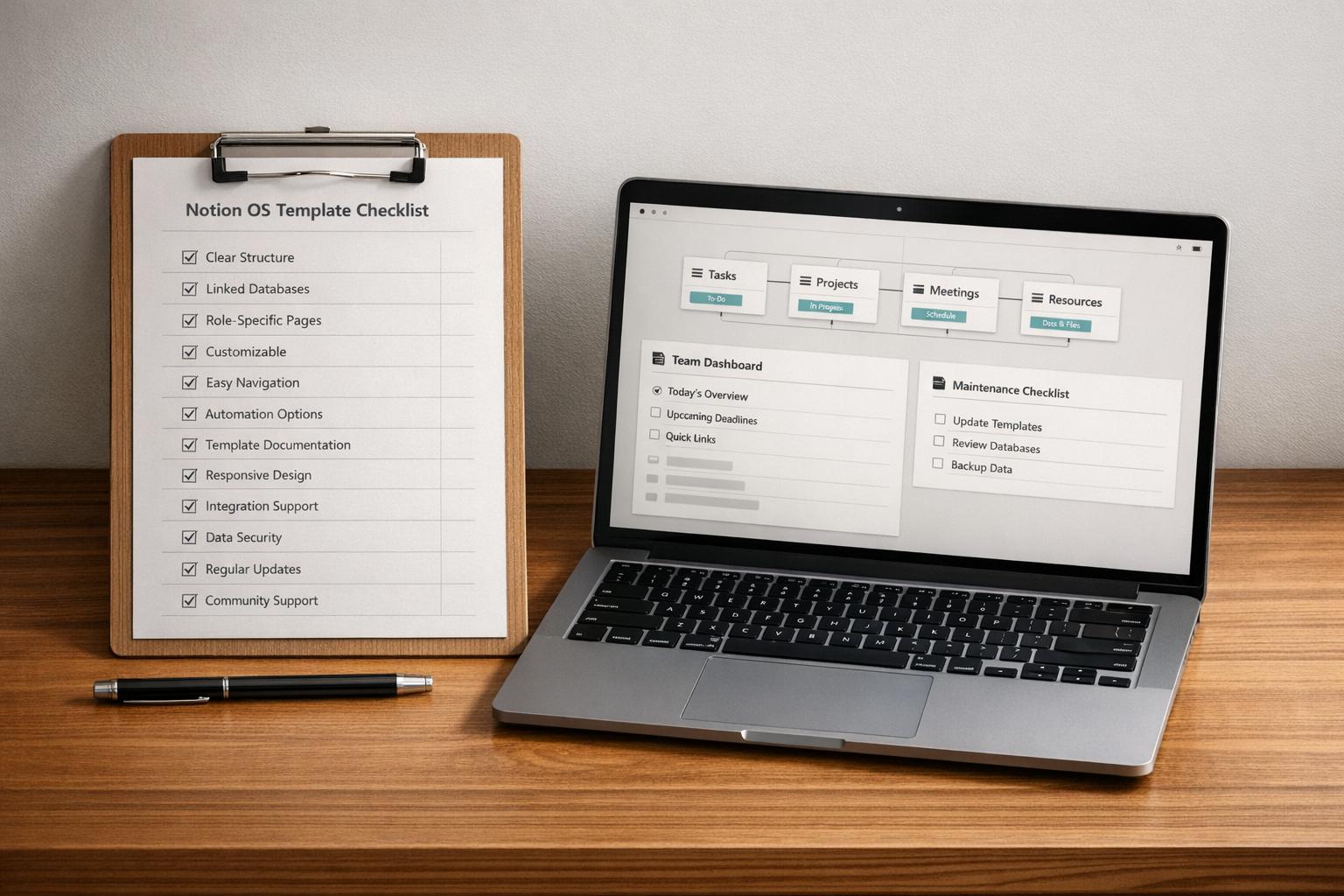 Thumbnail for: Notion OS Template Checklist: What to Look for Before Buying