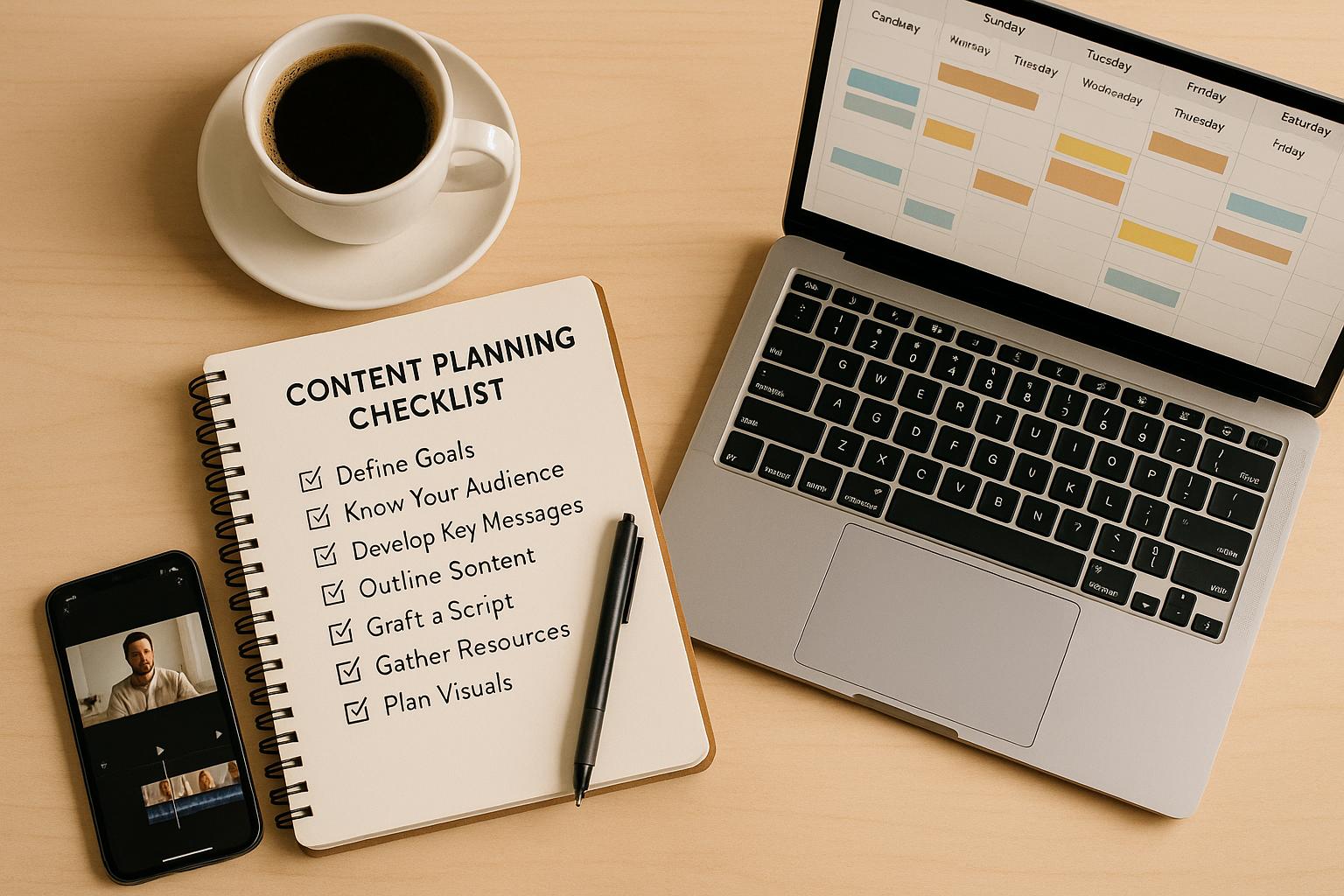 Content Planning Checklist: 7 Steps Before You Hit Record | Outlier ...