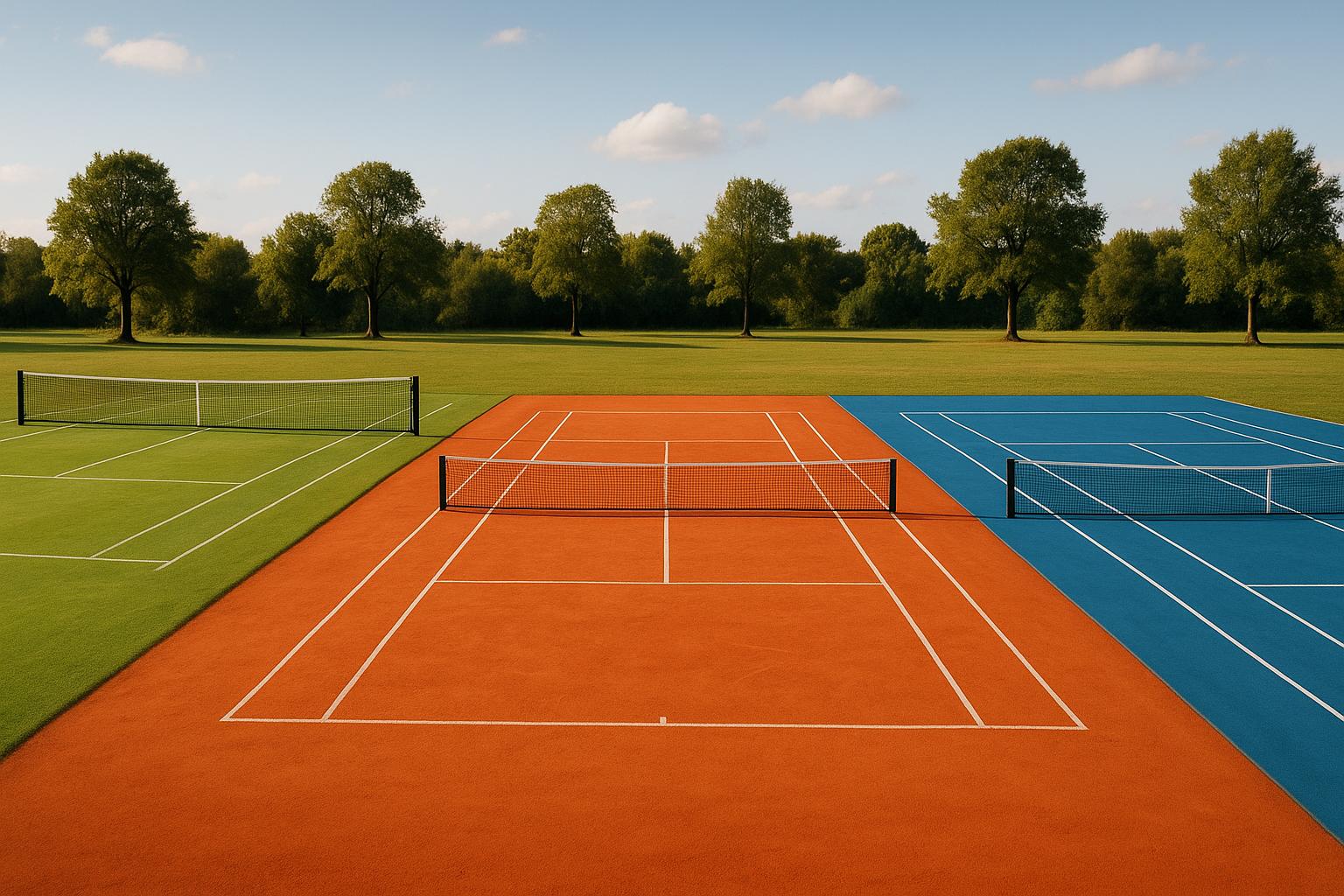 Thumbnail for: Evolution of Tennis Court Surfaces