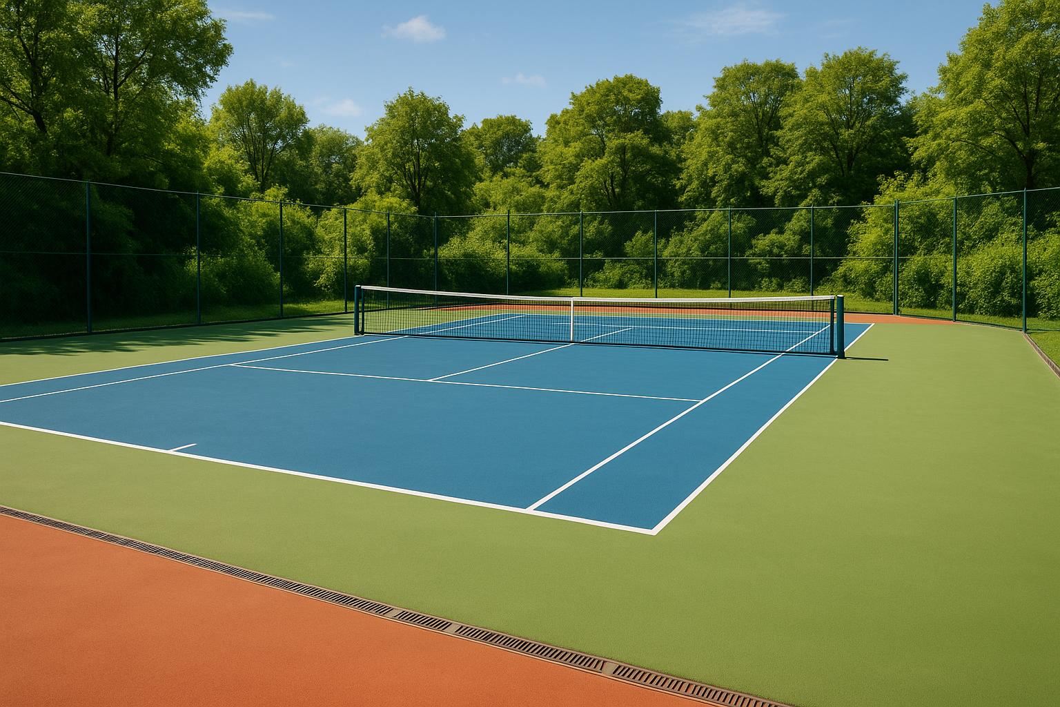 Thumbnail for: Checklist for Tennis Court Drainage Maintenance