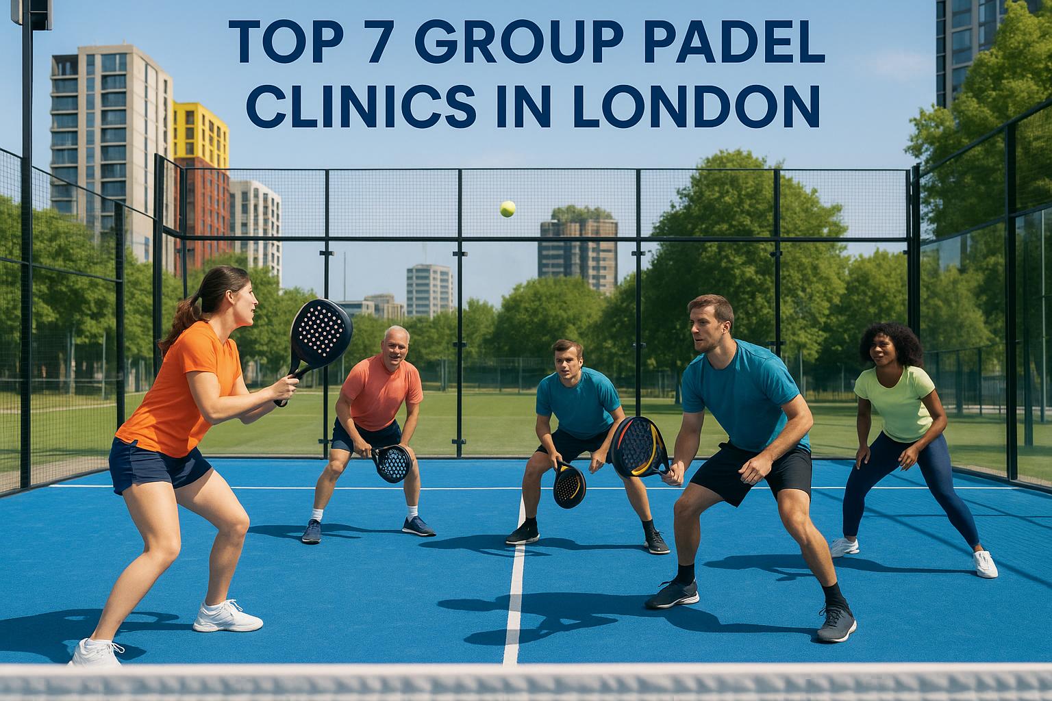 Thumbnail for: Top 7 Group Padel Clinics in London