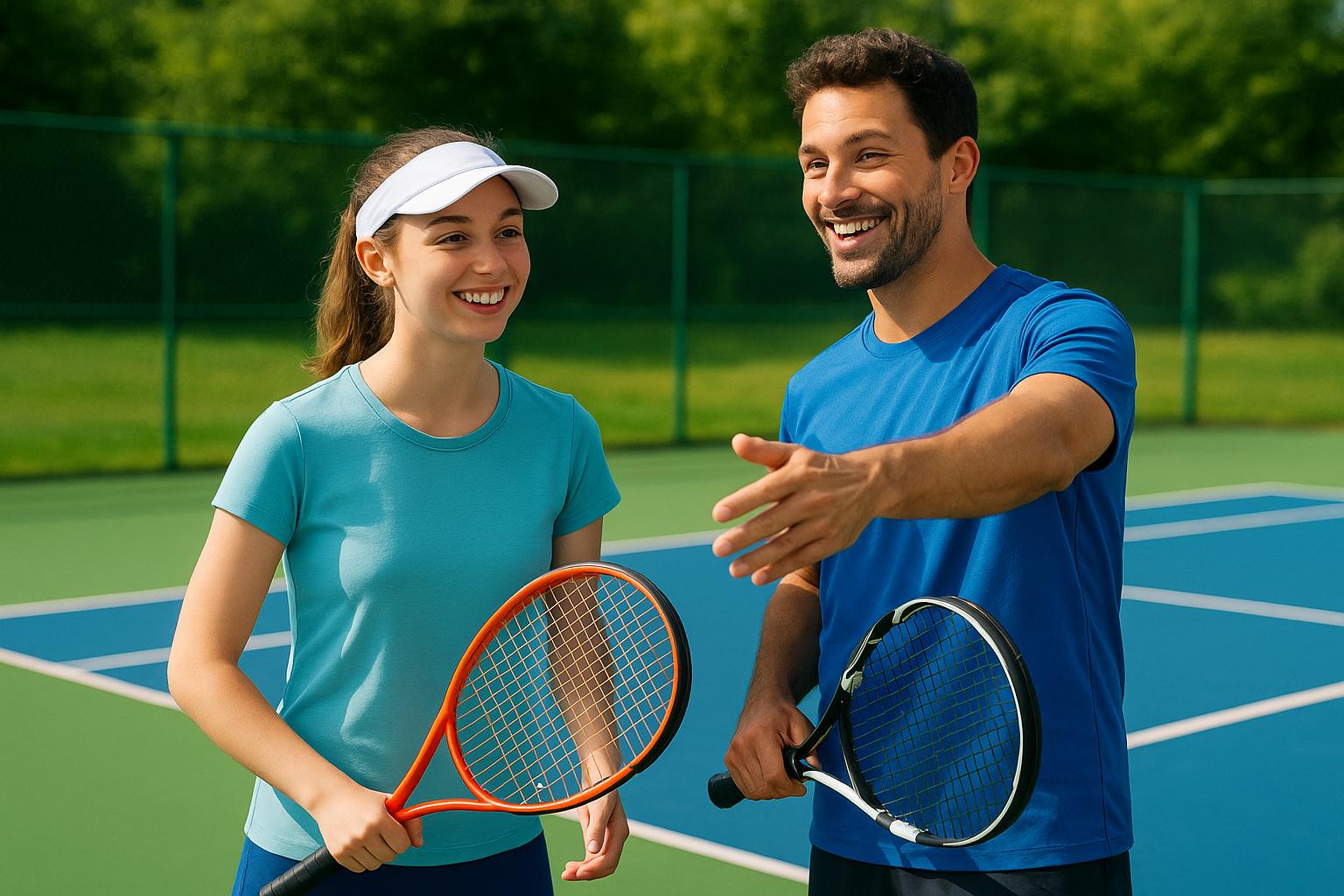 Thumbnail for: How to Pick a Tennis Coach for Beginners