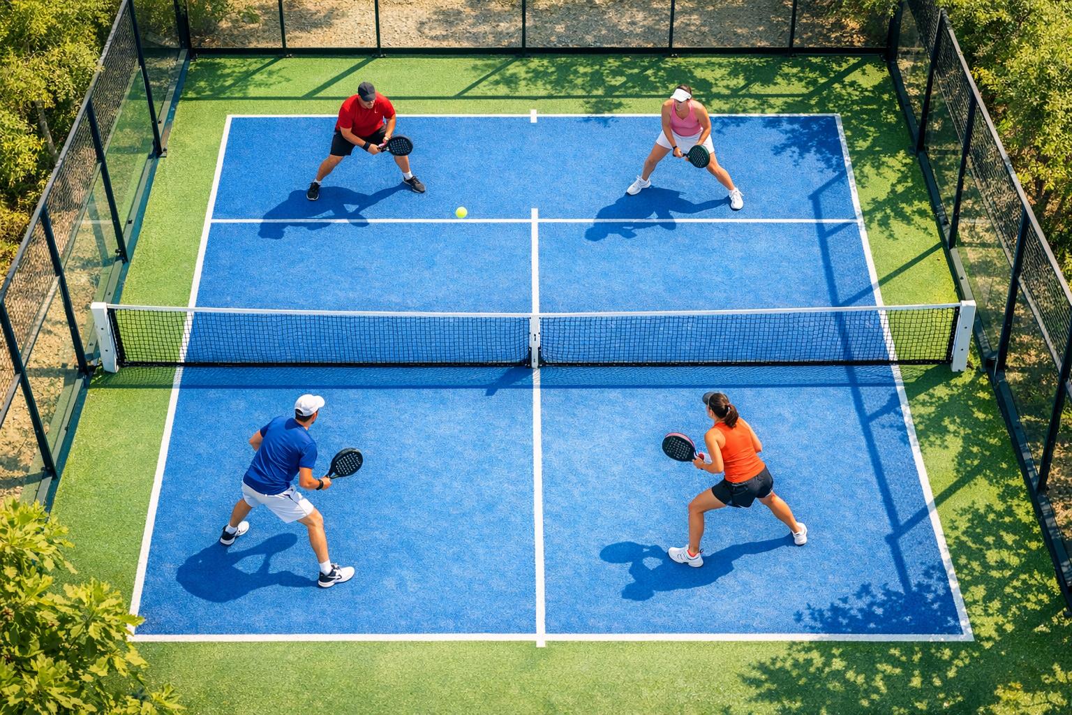 Padel Doubles Positioning Explained