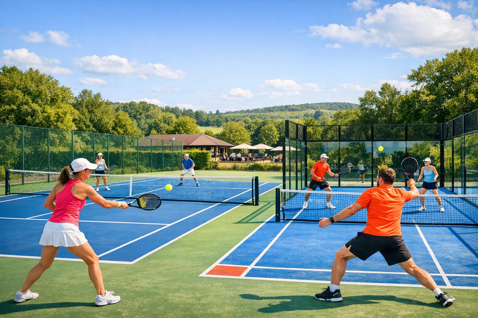 Thumbnail for: Best Multi-Sport Clubs in Surrey for Padel and Tennis