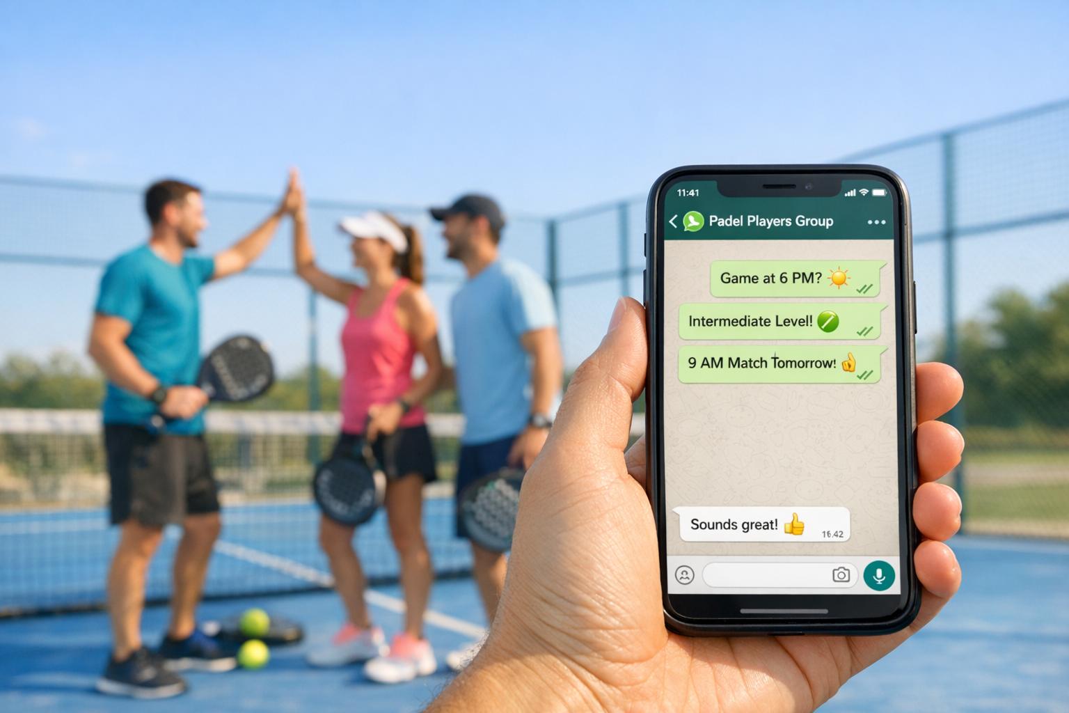 Thumbnail for: Padel WhatsApp Groups: How to Join