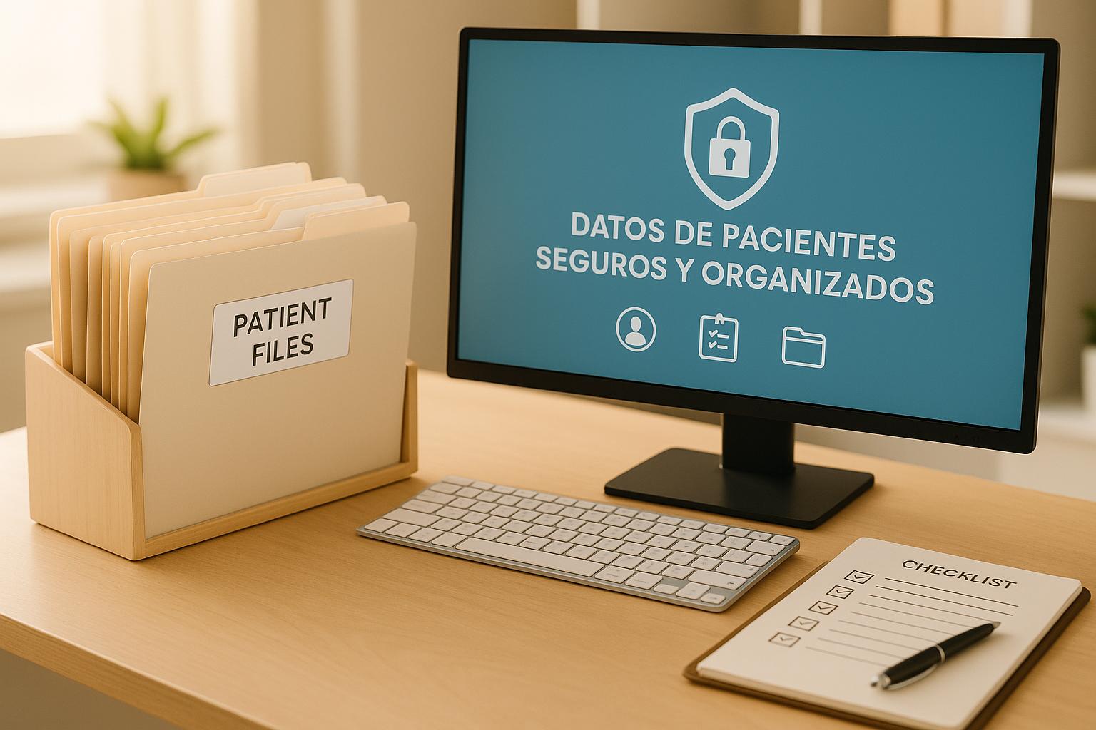 Checklist: Datos de Pacientes Seguros y Organizados