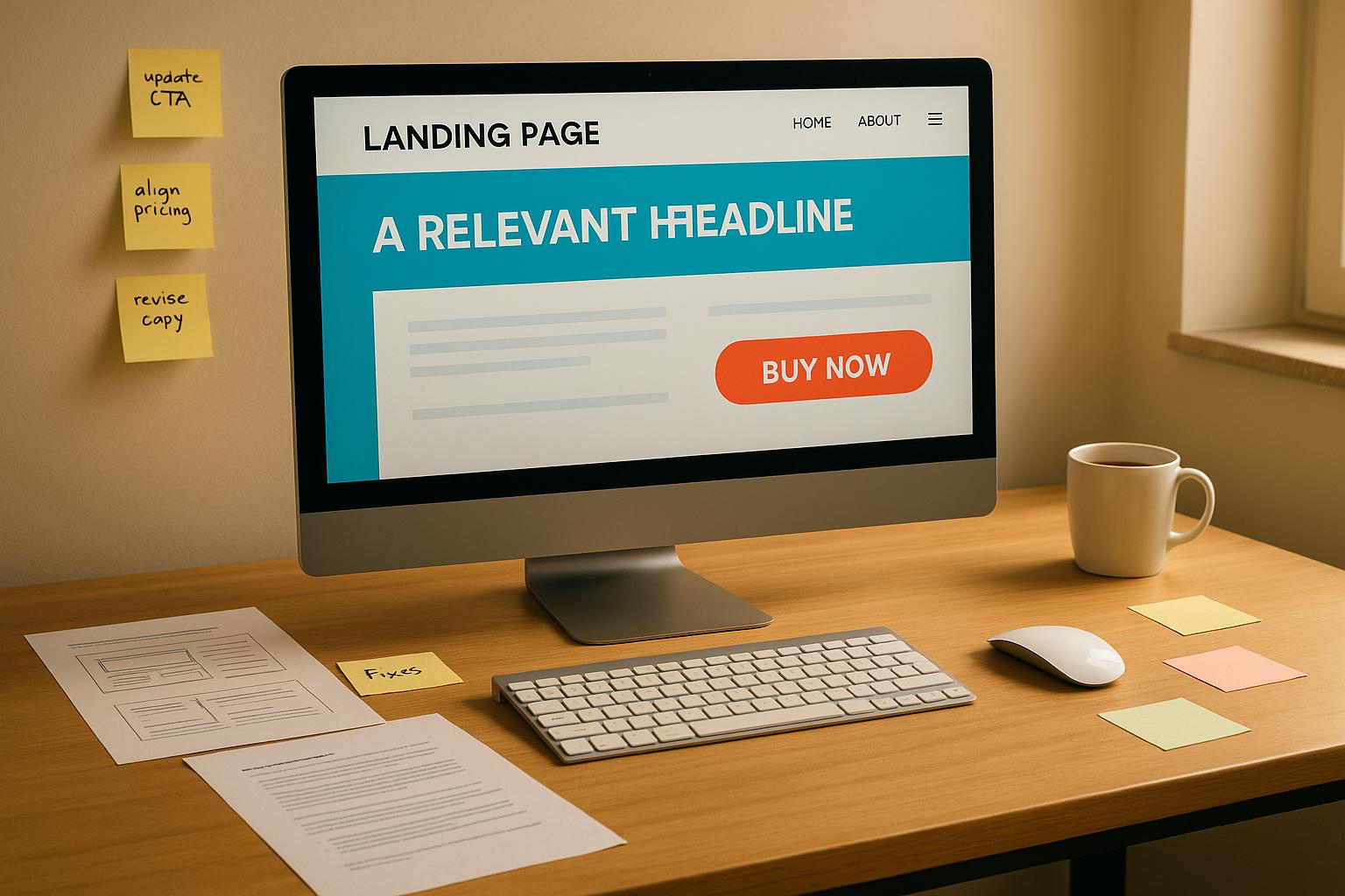 Thumbnail for: Landing Page Relevance Issues: Common Problems and Fixes