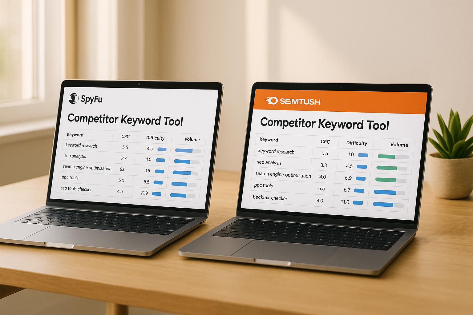 Thumbnail for: SpyFu vs. SEMrush: Competitor Keyword Tool Comparison