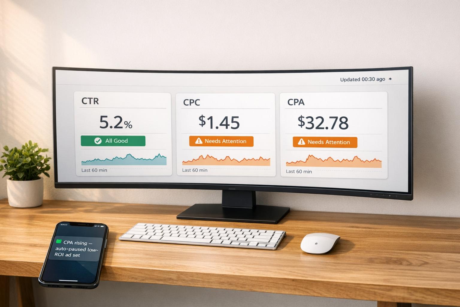 Thumbnail for: Real-Time PPC Monitoring: Best Practices 2026