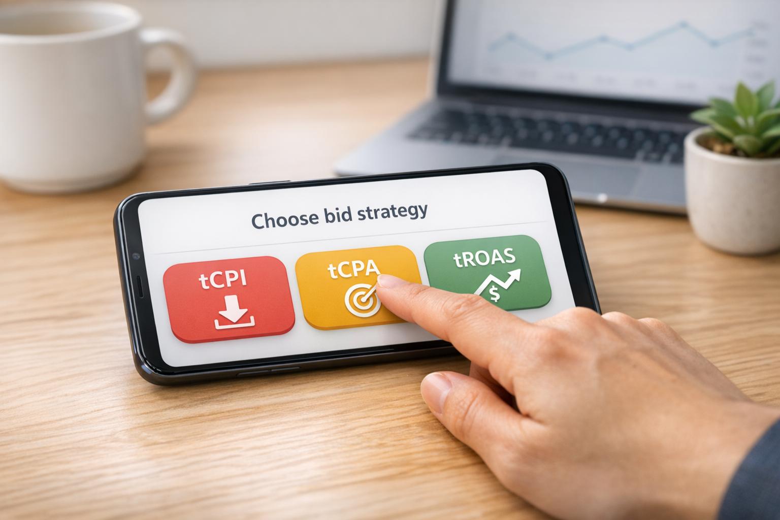 Thumbnail for: How to Choose the Right Bid Strategy for App Installs