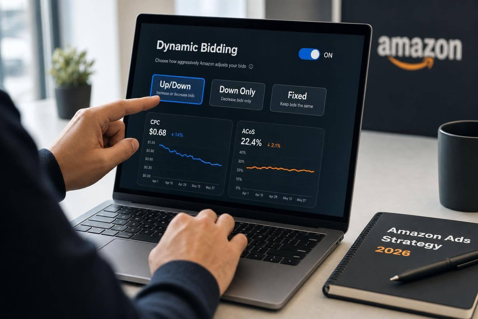 Thumbnail for: Amazon Dynamic Bidding: Guide for 2026
