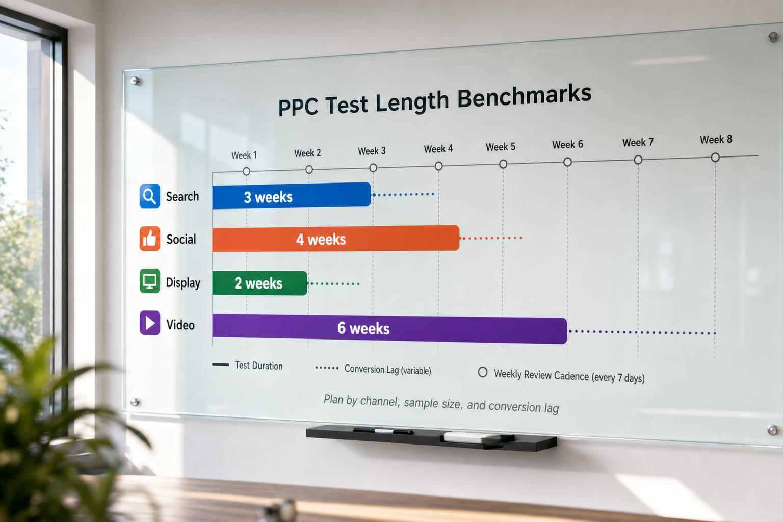 Thumbnail for: PPC Test Length Benchmarks: Study Summary