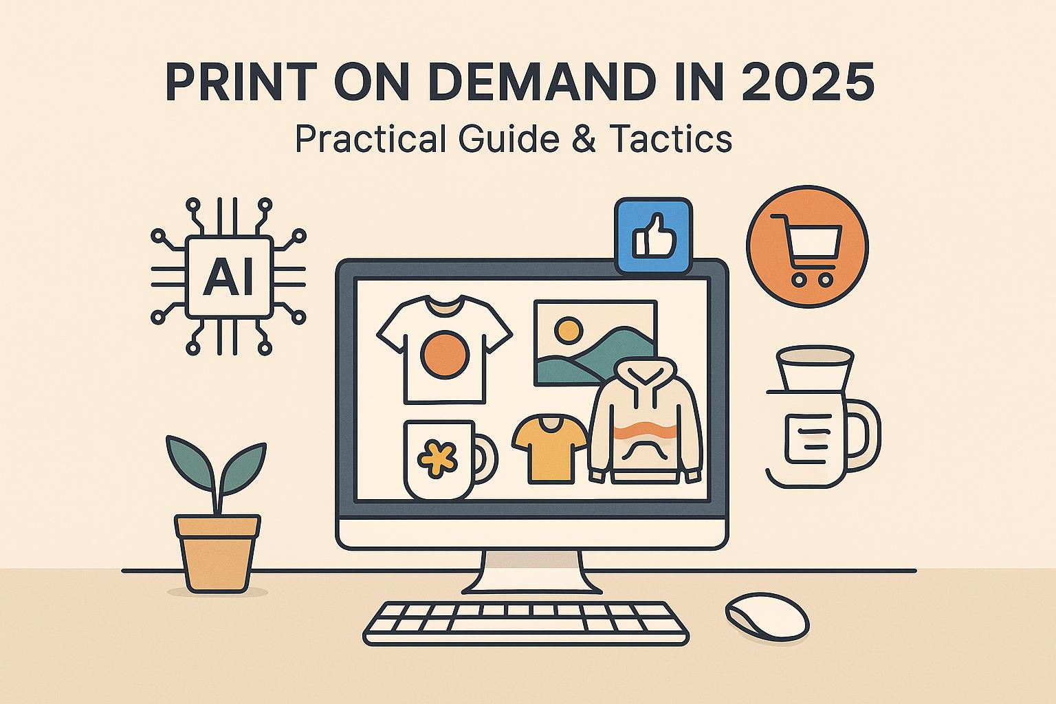 Thumbnail for: Print On Demand in 2025: Practical Guide & Tactics