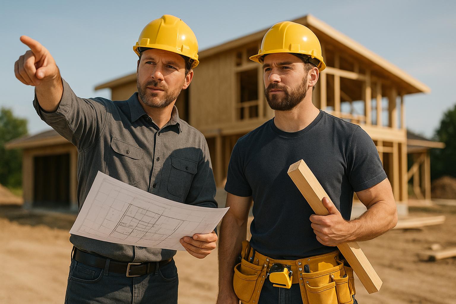 Hva er forskjellen på en byggmester og en tømrer?