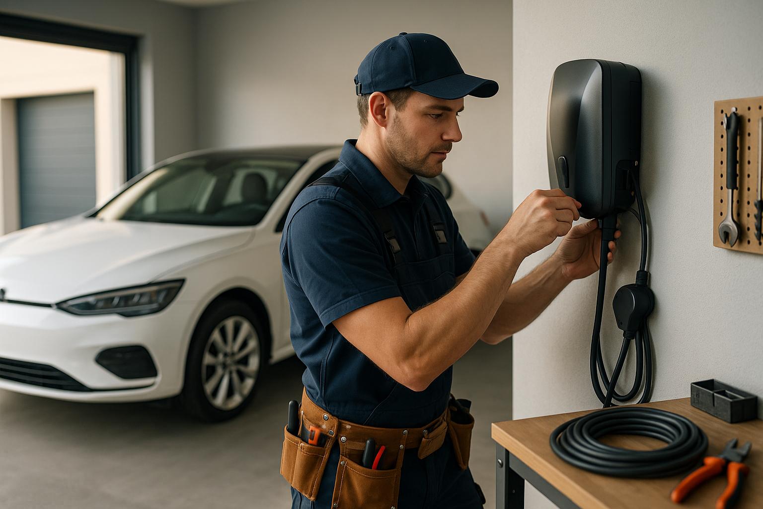Hva koster det å få lagt inn elbillader hjemme?
