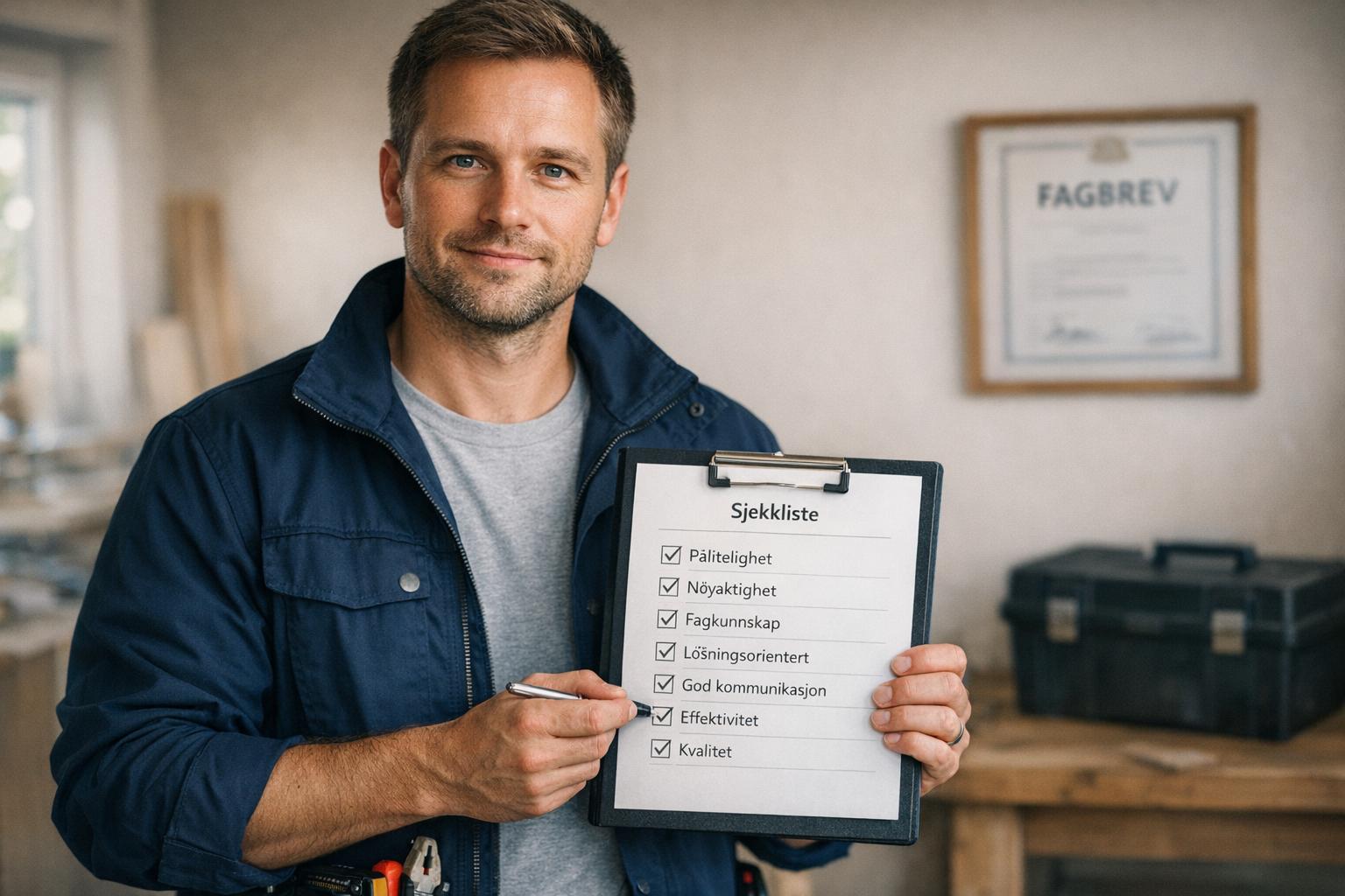 Hva gjør en god håndverker god? 7 kjennetegn