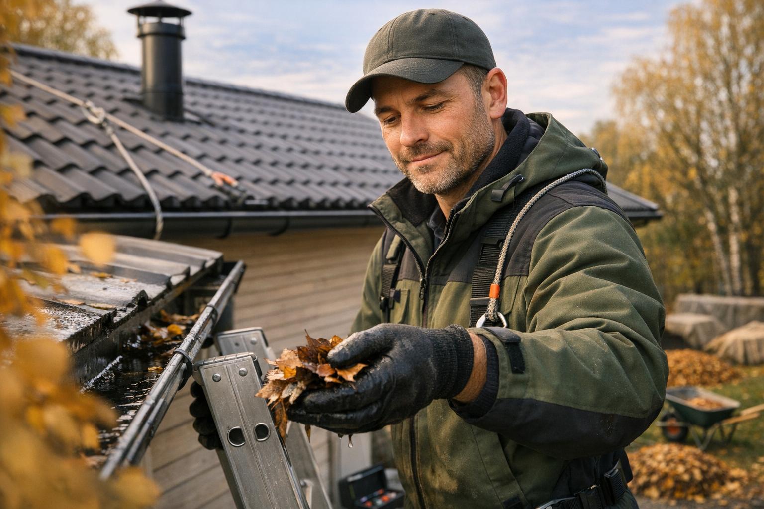Høstvedlikehold: 5 tjenester som bør bestilles i tide