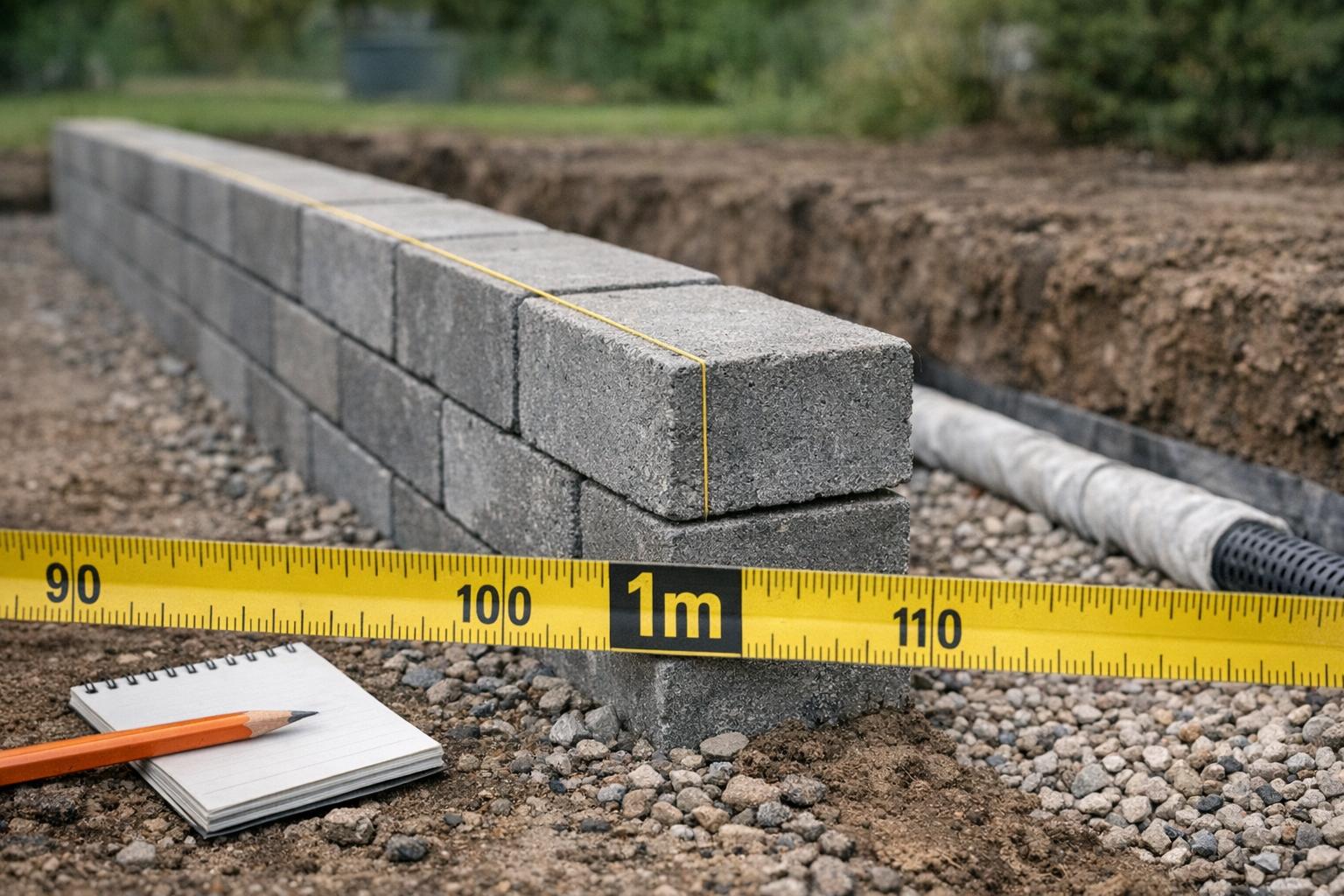 Hva koster det å bygge støttemur?