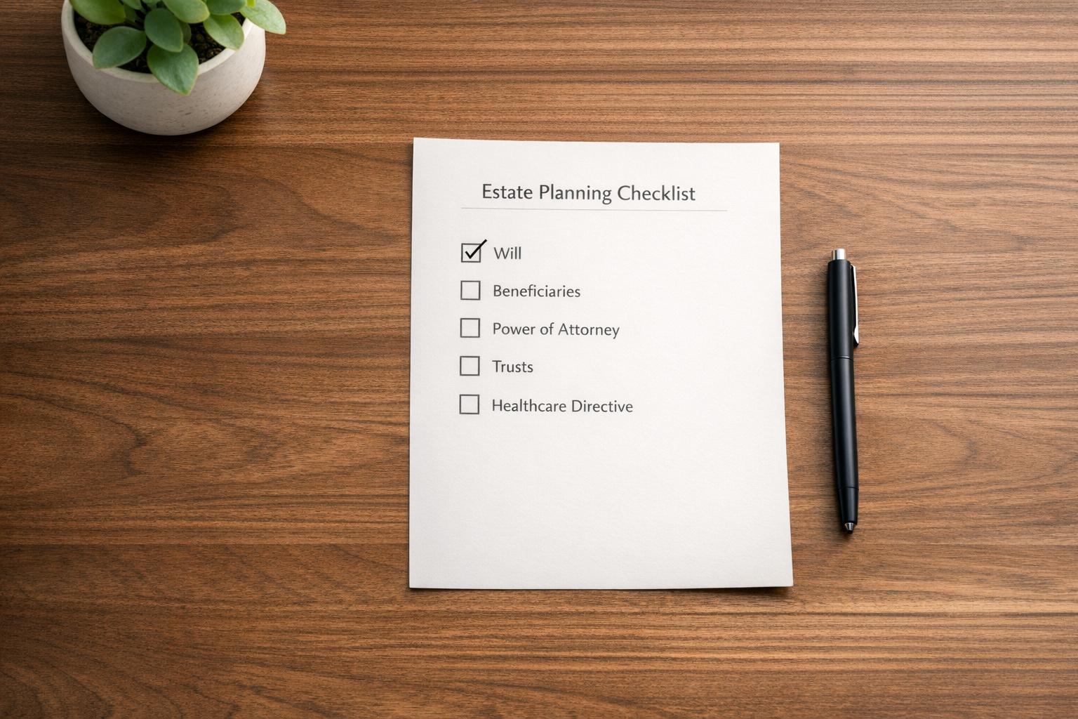 Thumbnail for: Estate Planning Checklist