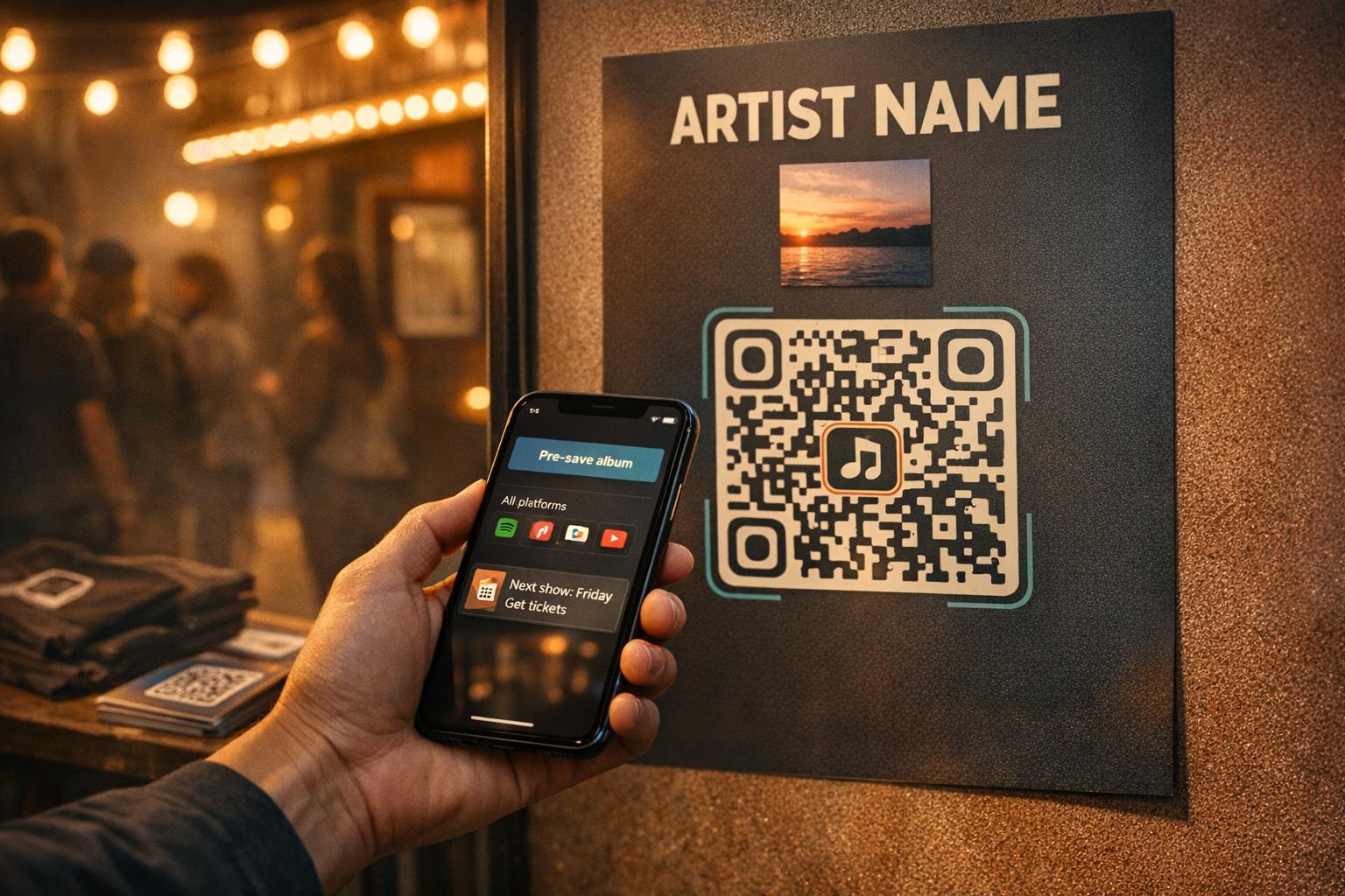 How to Use QR Codes to Promote Your Music Offline