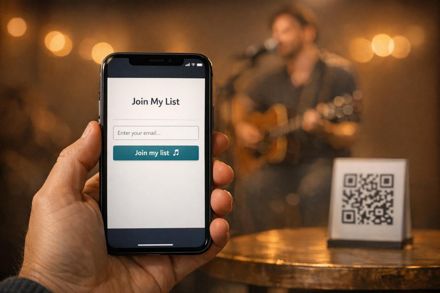 How to Capture Fan Emails Without a Website