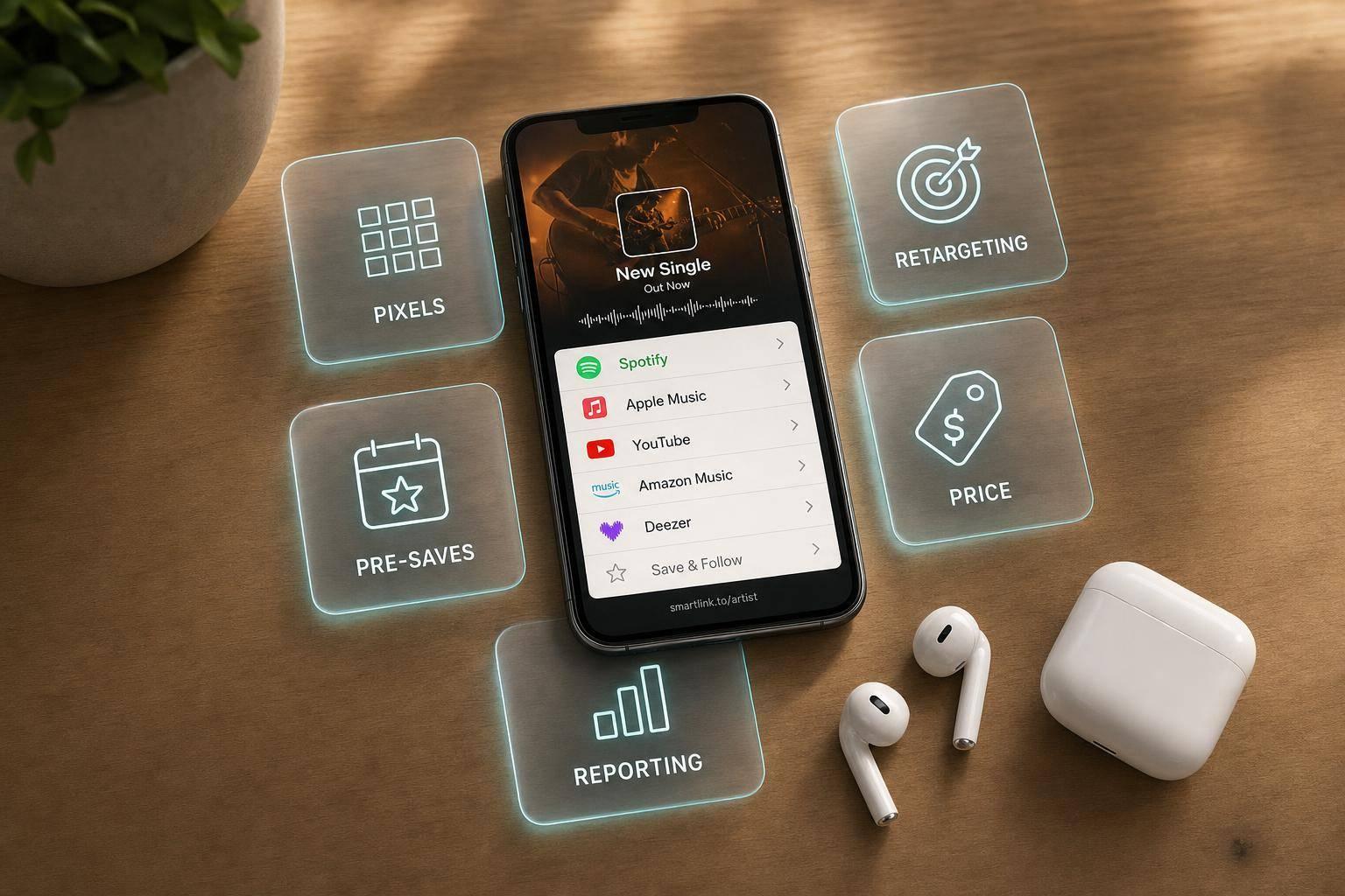 Best Music Smart Link Tools with Pixel Support