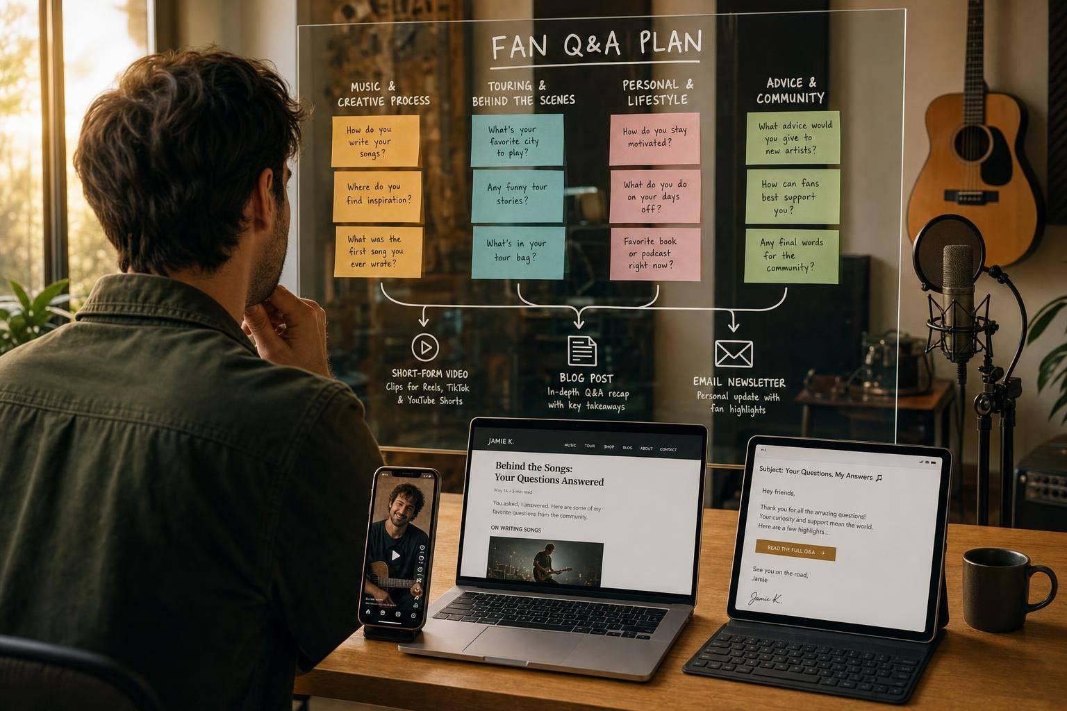 Fan Engagement for Musicians: Q&A Post Guide