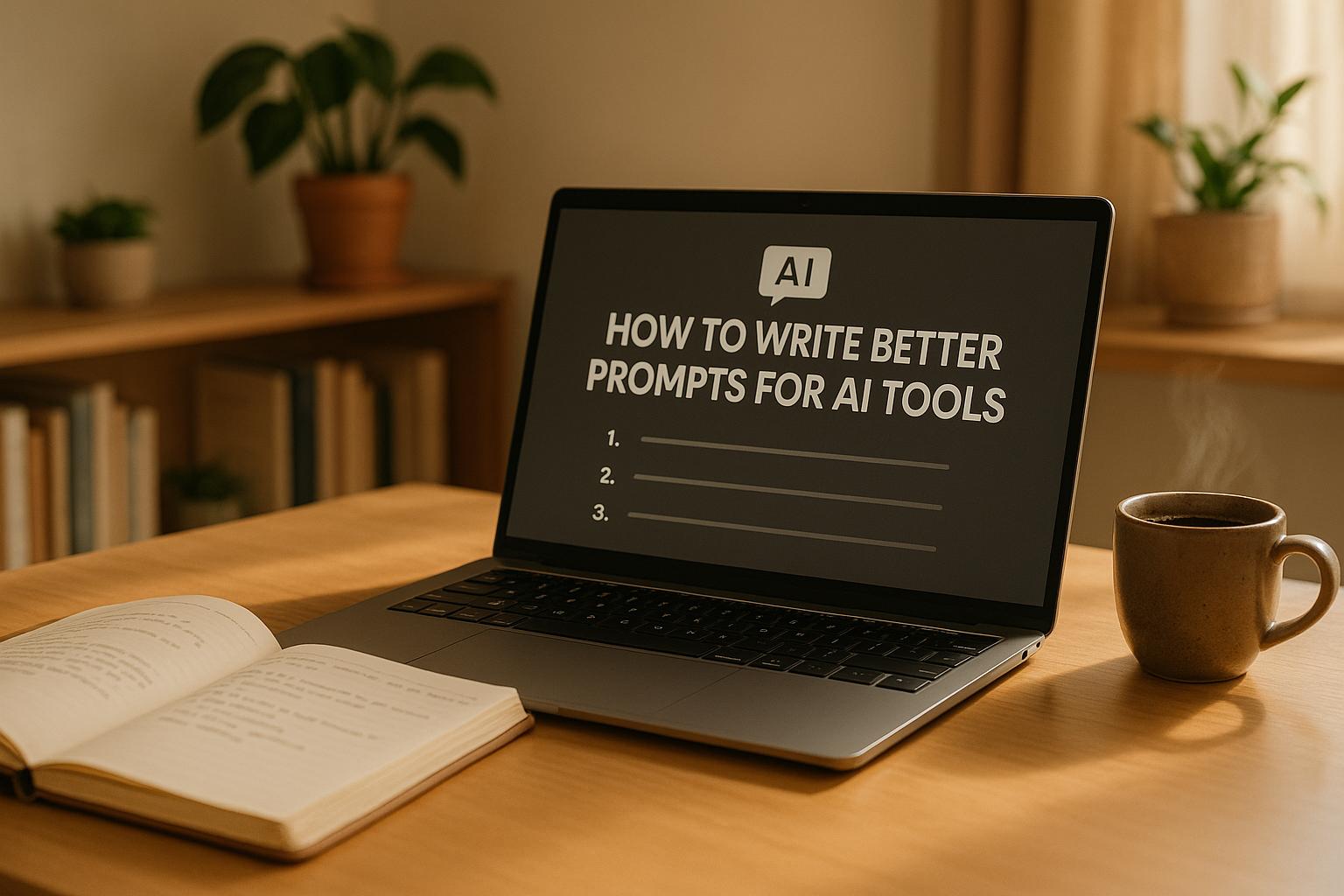 How to Write Better Prompts for AI Tools