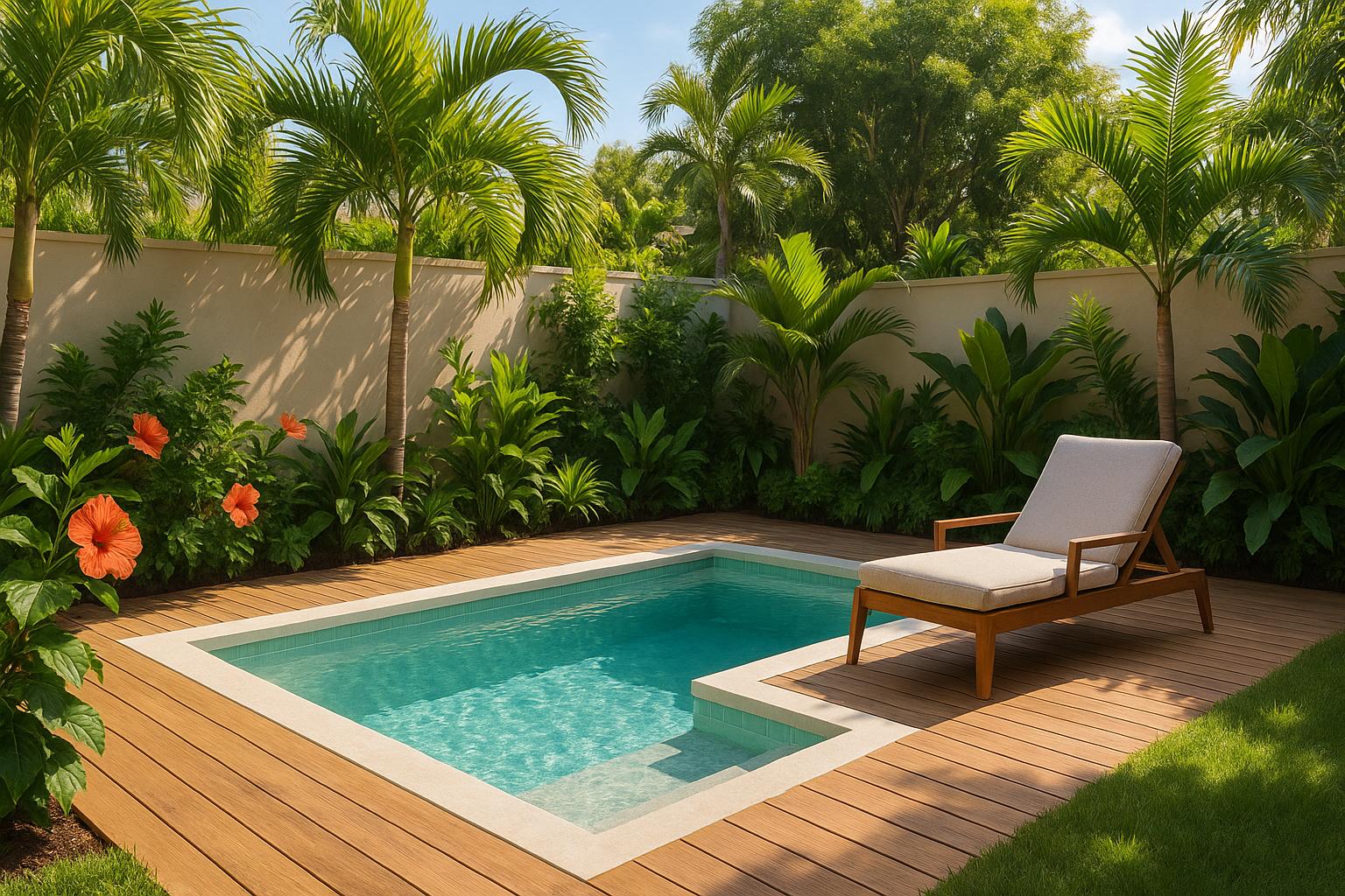 Pool Design Ideas for Small Florida Backyards