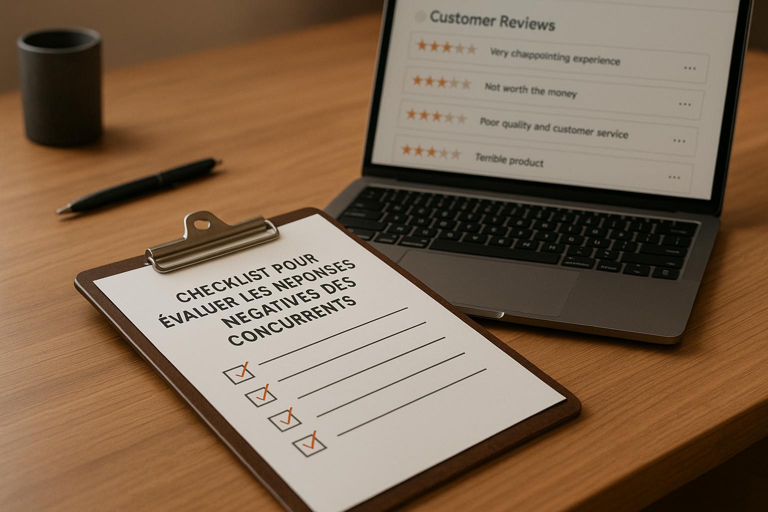 Thumbnail for: Checklist pour Évaluer les Réponses Négatives des Concurrents