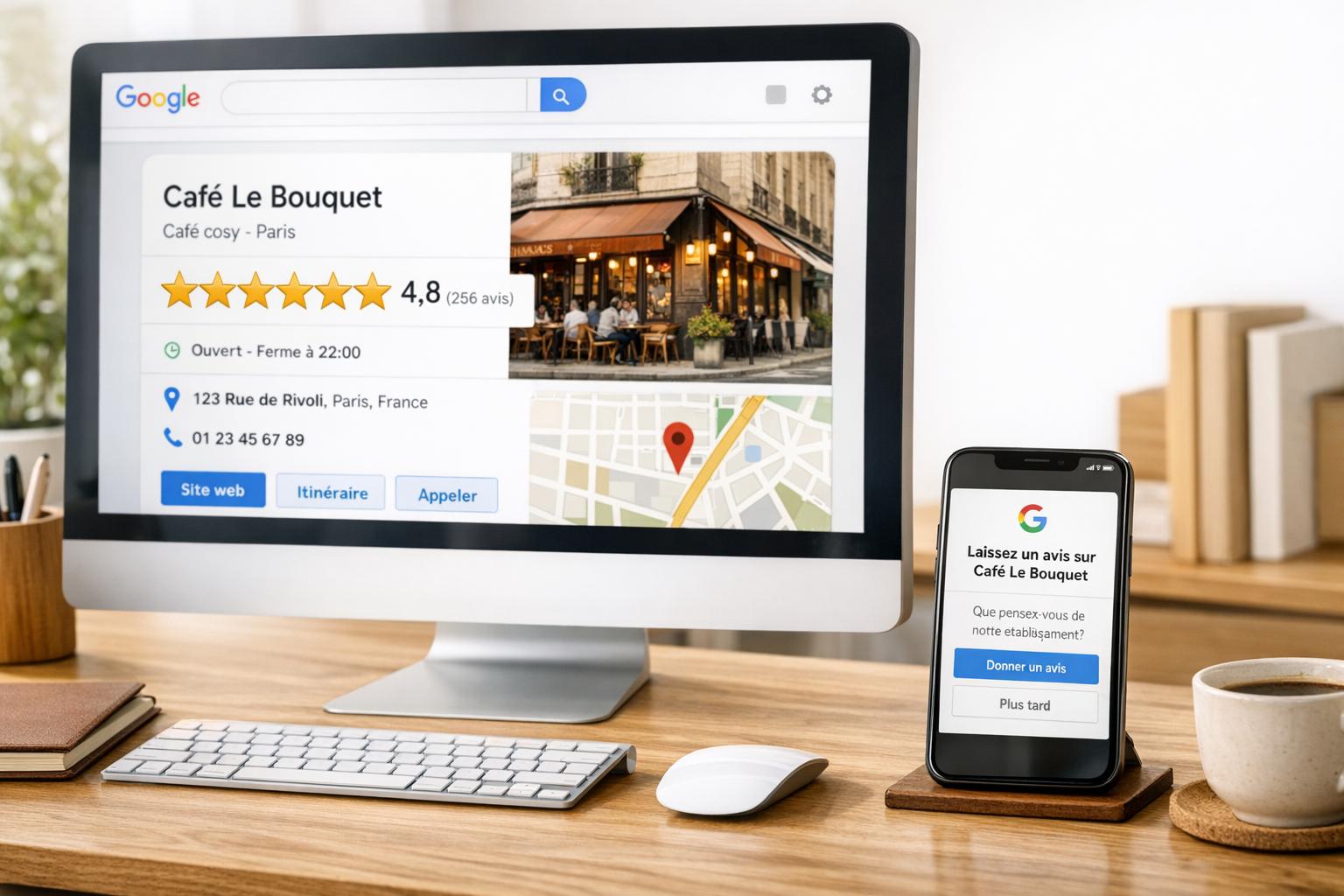 Thumbnail for: Avis Google et SEO local: Stratégies clés