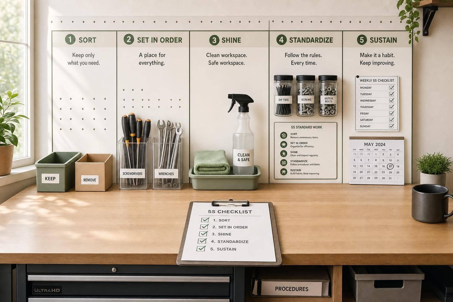 5S Checklist for Small Business Owners