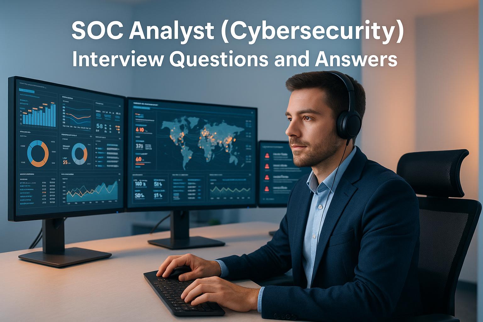 Thumbnail for: SOC Analyst (Cybersecurity) Interview Questions and Answers!